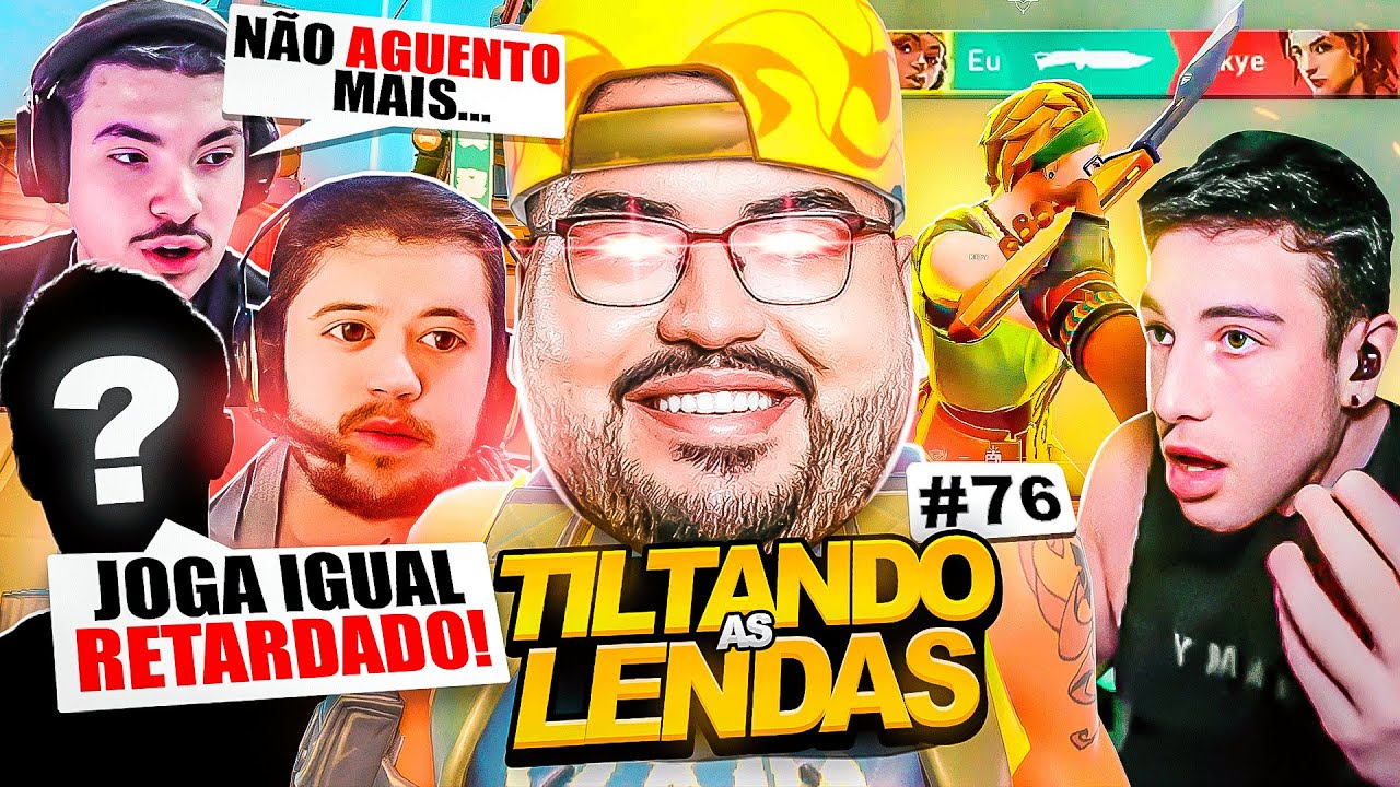 NÃO ADIANTA FUGIR DO CONTEÚDO - TILTANDO AS LENDAS #76