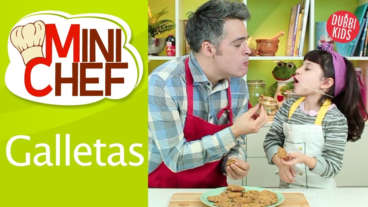 Receta de Galletas Para Ni&ntilde;os | Mini Chef | DUBBI KIDS