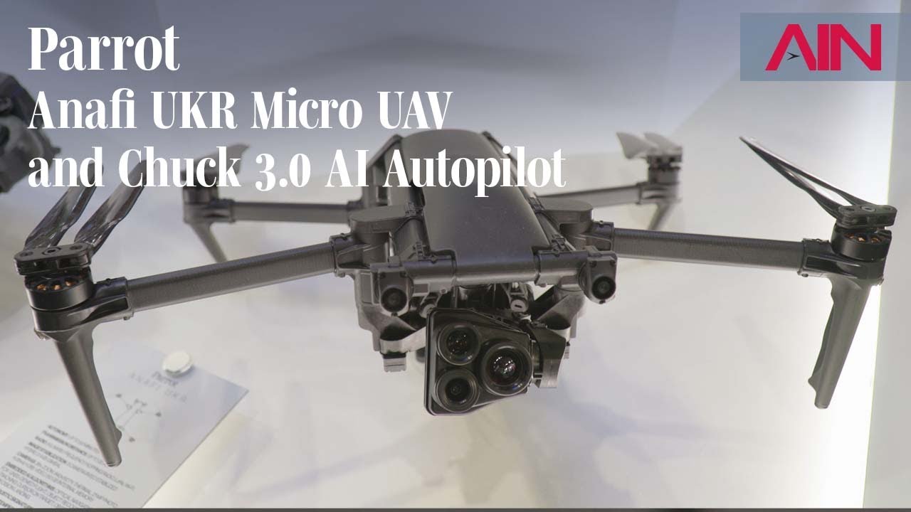 Parrot Launches Military Drone for Ukraine War, Plus AI Autopilot System for UAVs – AIN