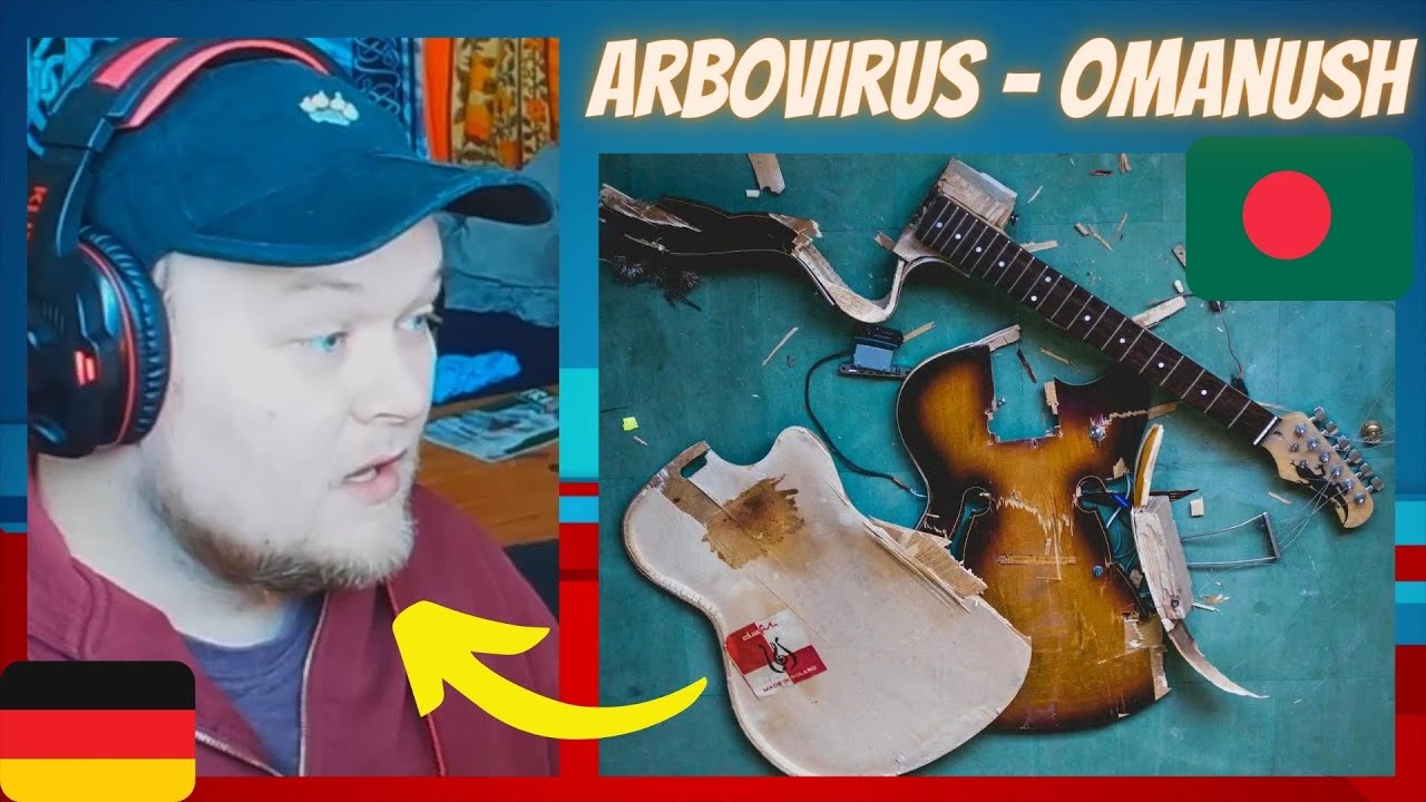 THEY SHATTERED THE GUITARS! 🇧🇩 Arbovirus - Omanush (Live) | GERMAN  Reaction