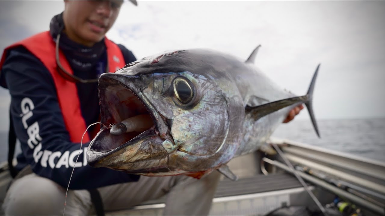 Was this a good idea!?! | Light tackle tuna fishing in TINNYS!