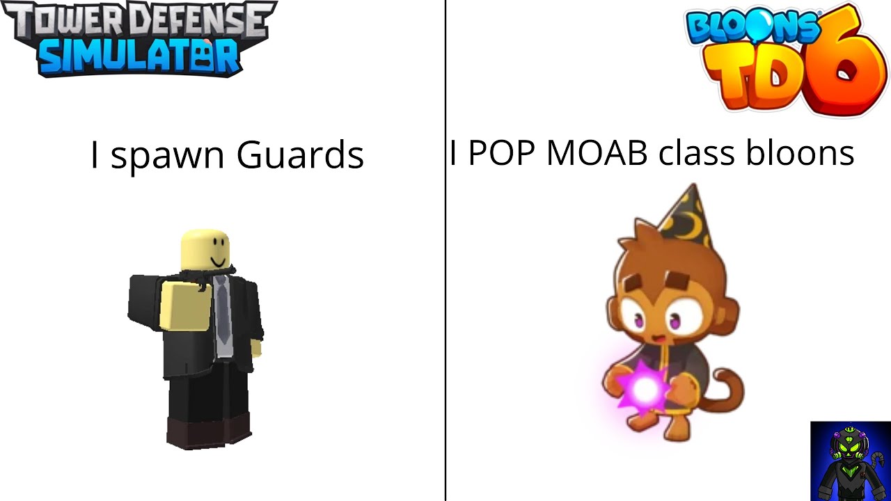 IF TDS TOWERS AND BLOONS TD6 TOWERS MET #10