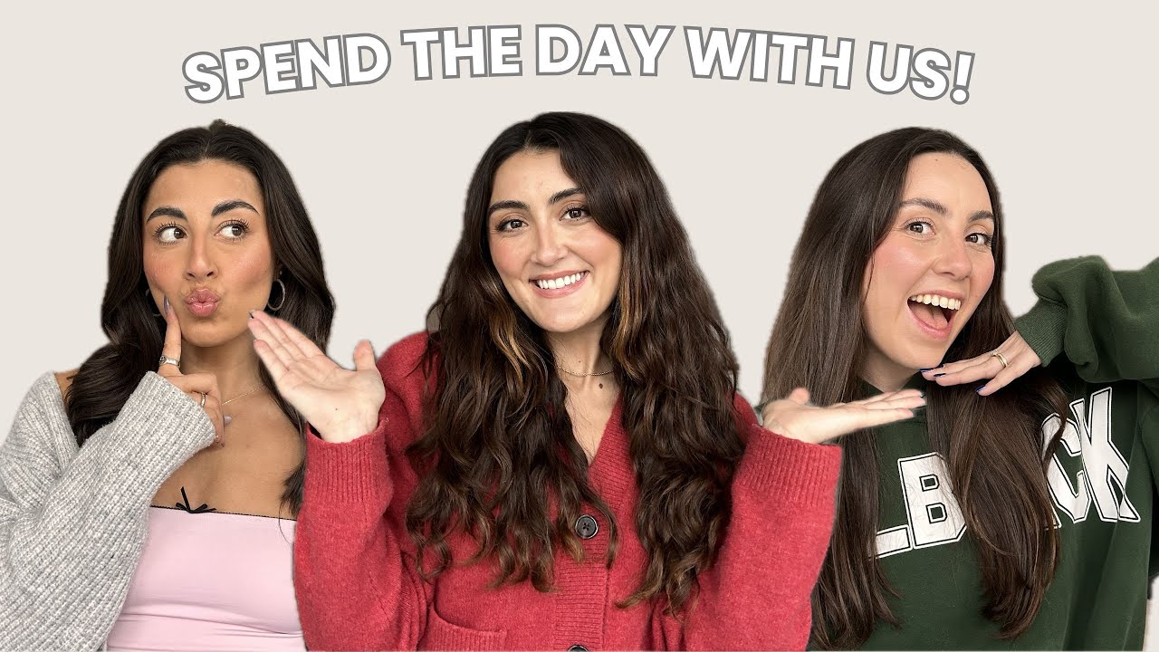 SPEND THE DAY WITH US! | behind the scenes of a content day!