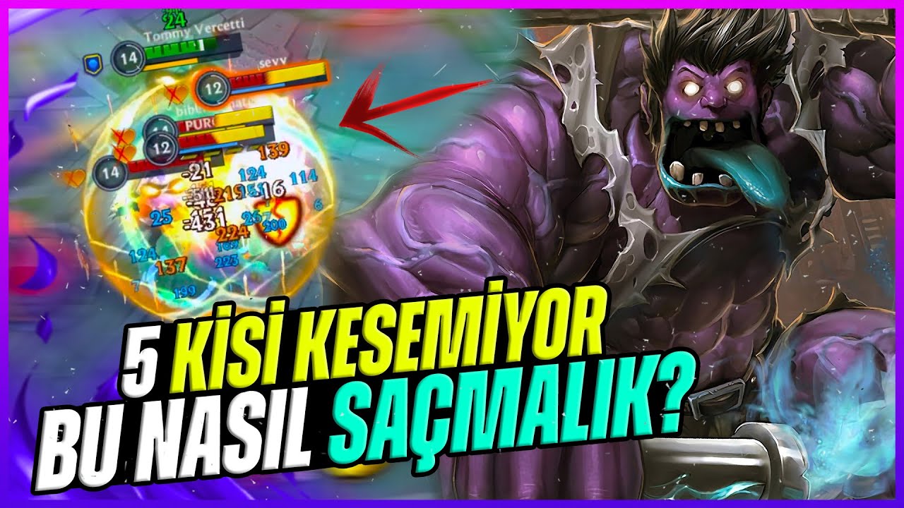 DOKTOR DELİRDİ 5 KİŞİ KESEMİYOR !! - Wild Rift