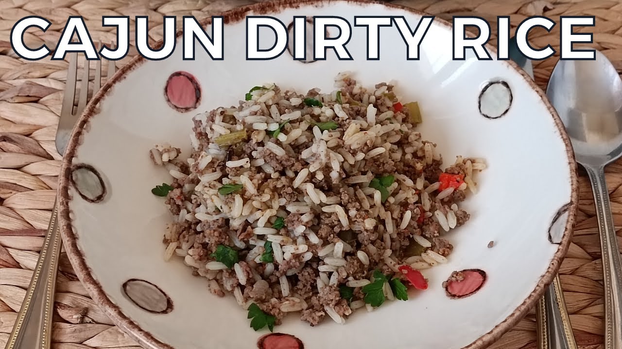 Cajun Dirty Rice inspired from Justin Wilson's recipe  | Quick & Easy Dinner Recipes