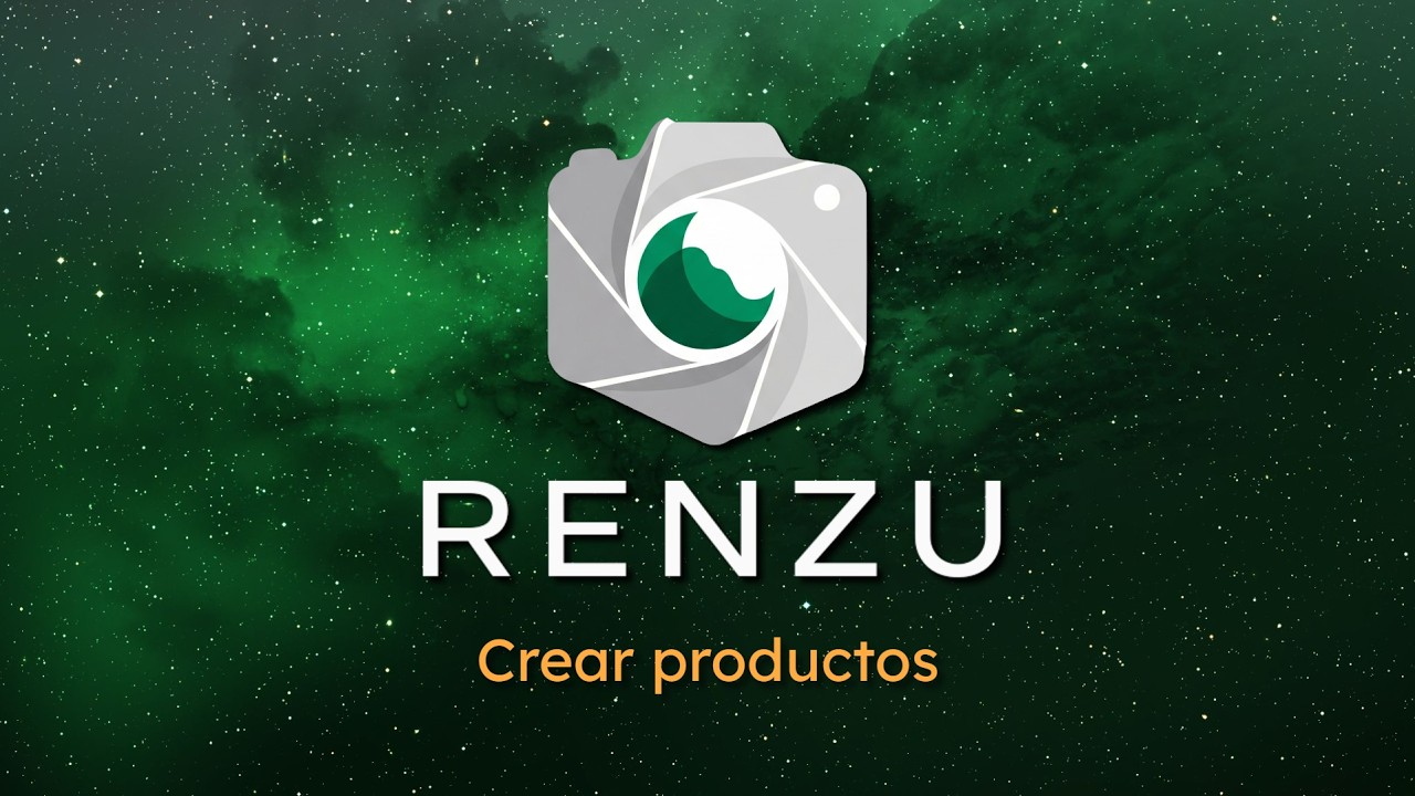 Crear productos en Renzu.ar