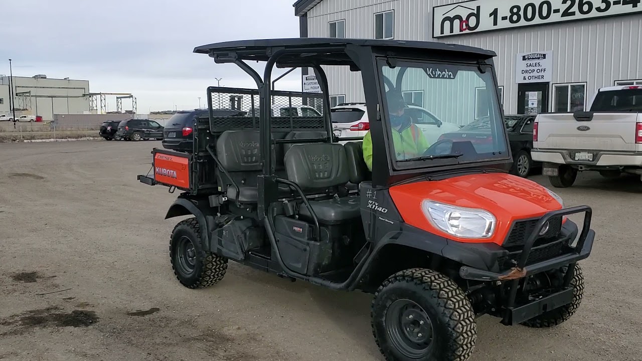 2018 Kubota RTV-X1140 Side by Side
