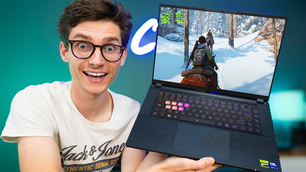 RTX 5080 Laptops Are HERE 💪 Aorus Master 16 Unboxing, Gameplay & Thermals!