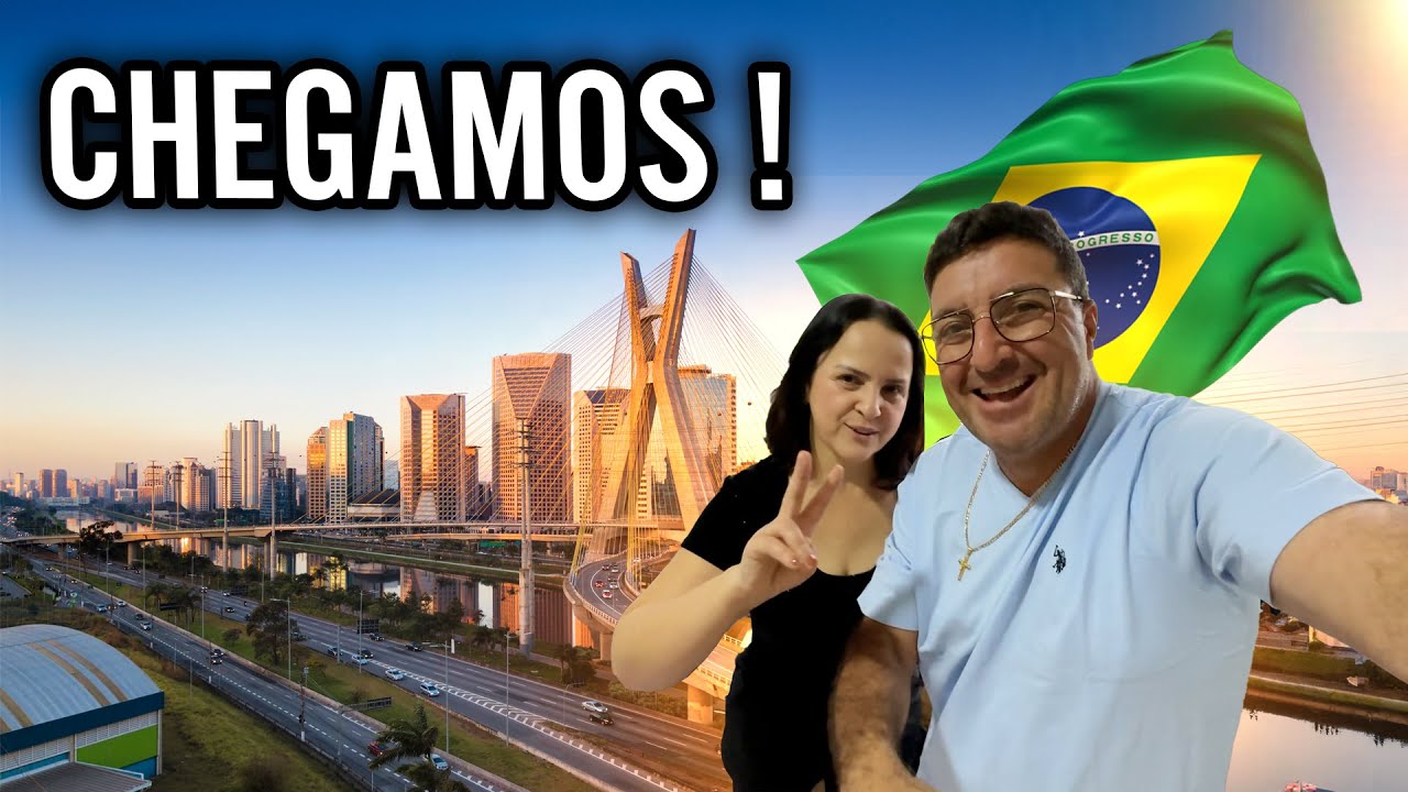 CHEGAMOS NO BRASIL