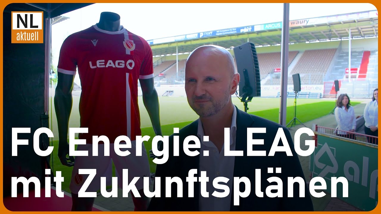 FC Energie Cottbus | Trikotsponsor LEAG mit Zukunftsplänen