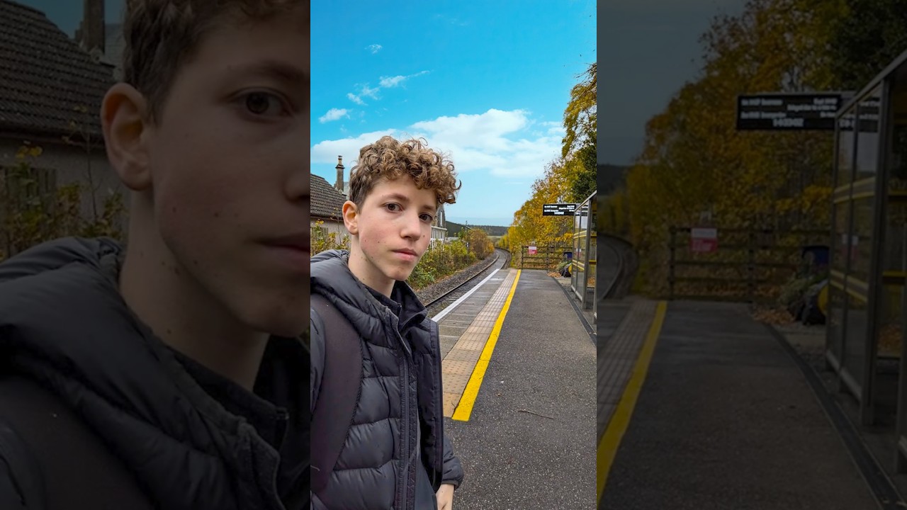 I went to the LONGEST and SHORTEST train stations!  #train