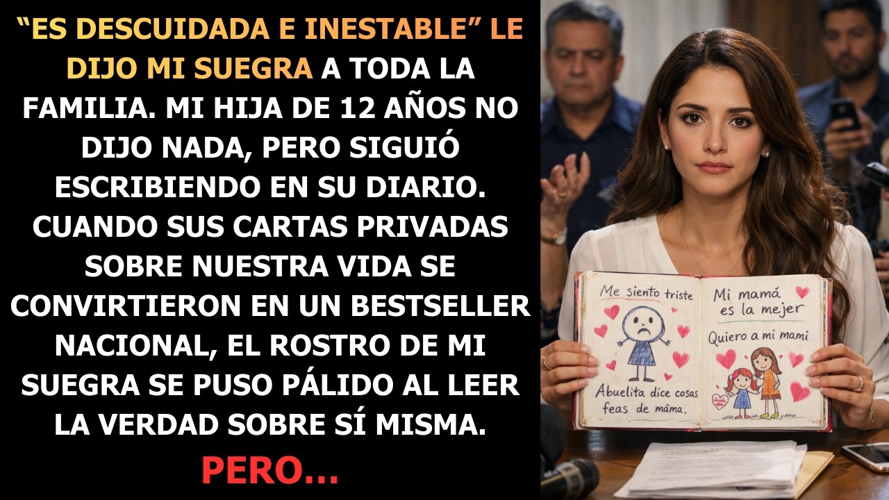 “Mi suegra difundió rumores de que yo era una mala madre  Entonces publicaron el diario de mi hija…”