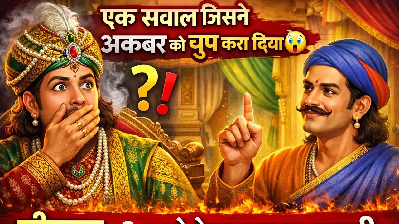 एक छोटी सी बात… और बीरबल बन गए सबसे बुद्धिमान 🧠