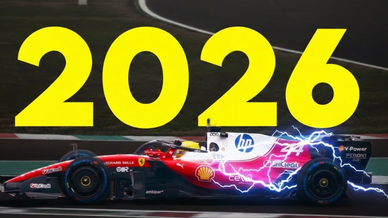 Vše, co musíš vědět o F1 2026 - Tohle už není stejný sport!