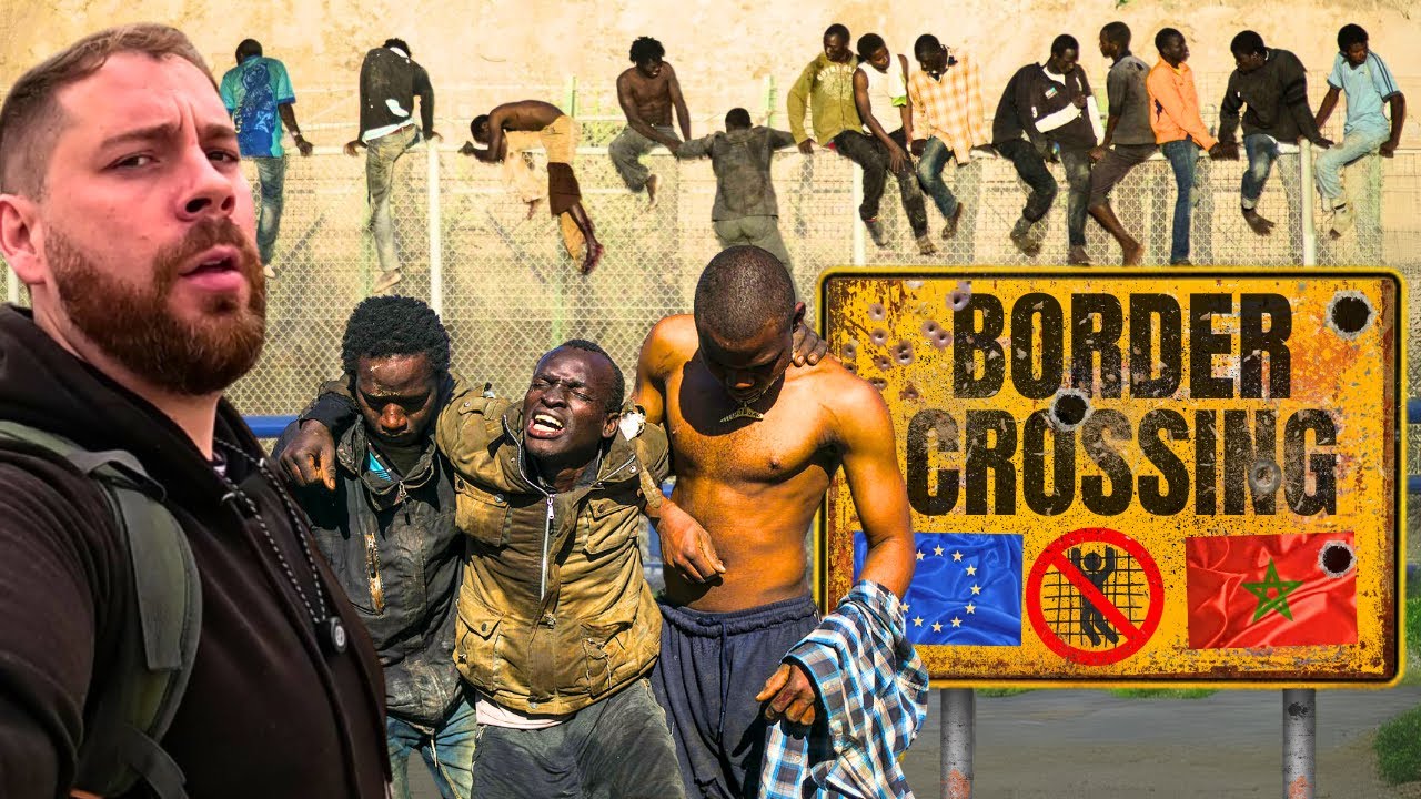 Europe's MOST FORTIFIED BORDER is in AFRICA (MELILLA, SPAIN) - Where Islam Meets Christianity 🇪🇸 🇲🇦