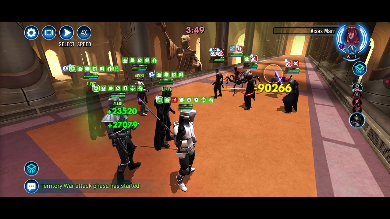 [TW] DTMG/Moff/Scout/Enoch/Death (L9 Gideon) vs. Stranger/SK/SM/Barriss/Visas (L15 SpiderMaul): 20