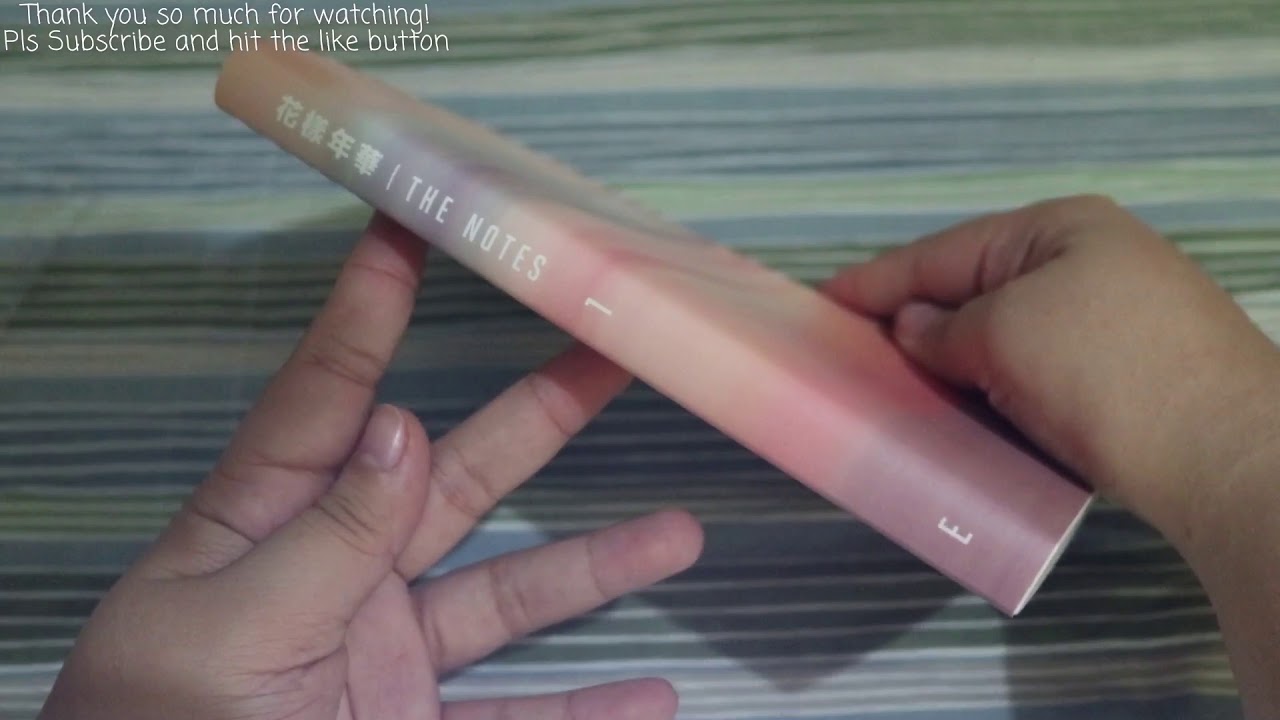 [UNBOXING] BTS The Notes 1 (English Version)