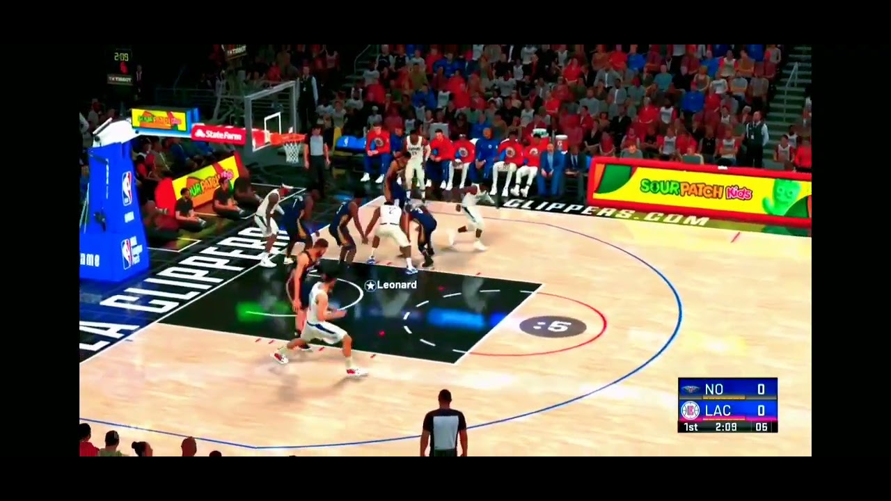 NBA2k22 with realistic NBA arena sounds(LOS ANGELES CLIPPERS)