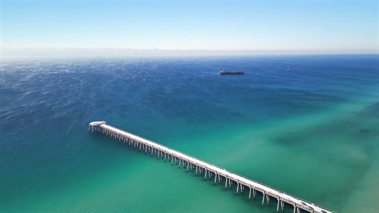 Navarre Beach Snow   4K