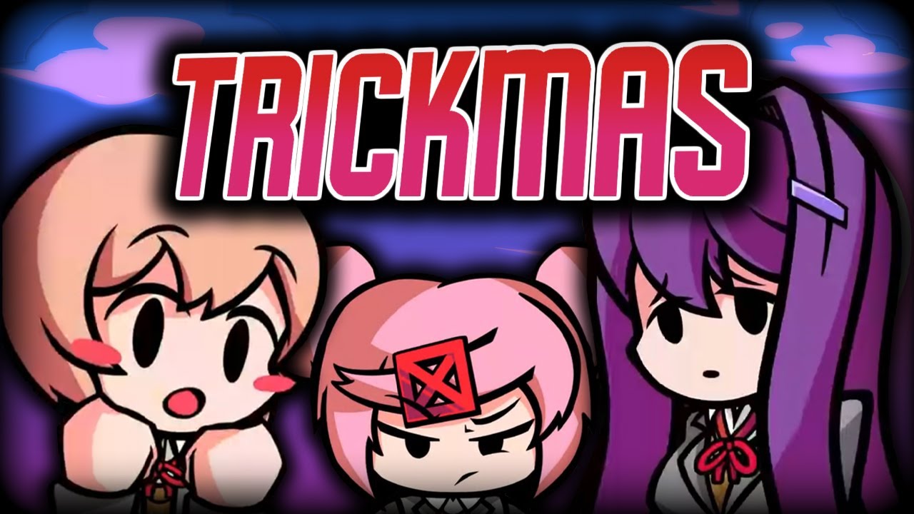 FNF Trickmas But It's A DDTO X Indie Cross Crossover || FNF Graffiti Groovin'