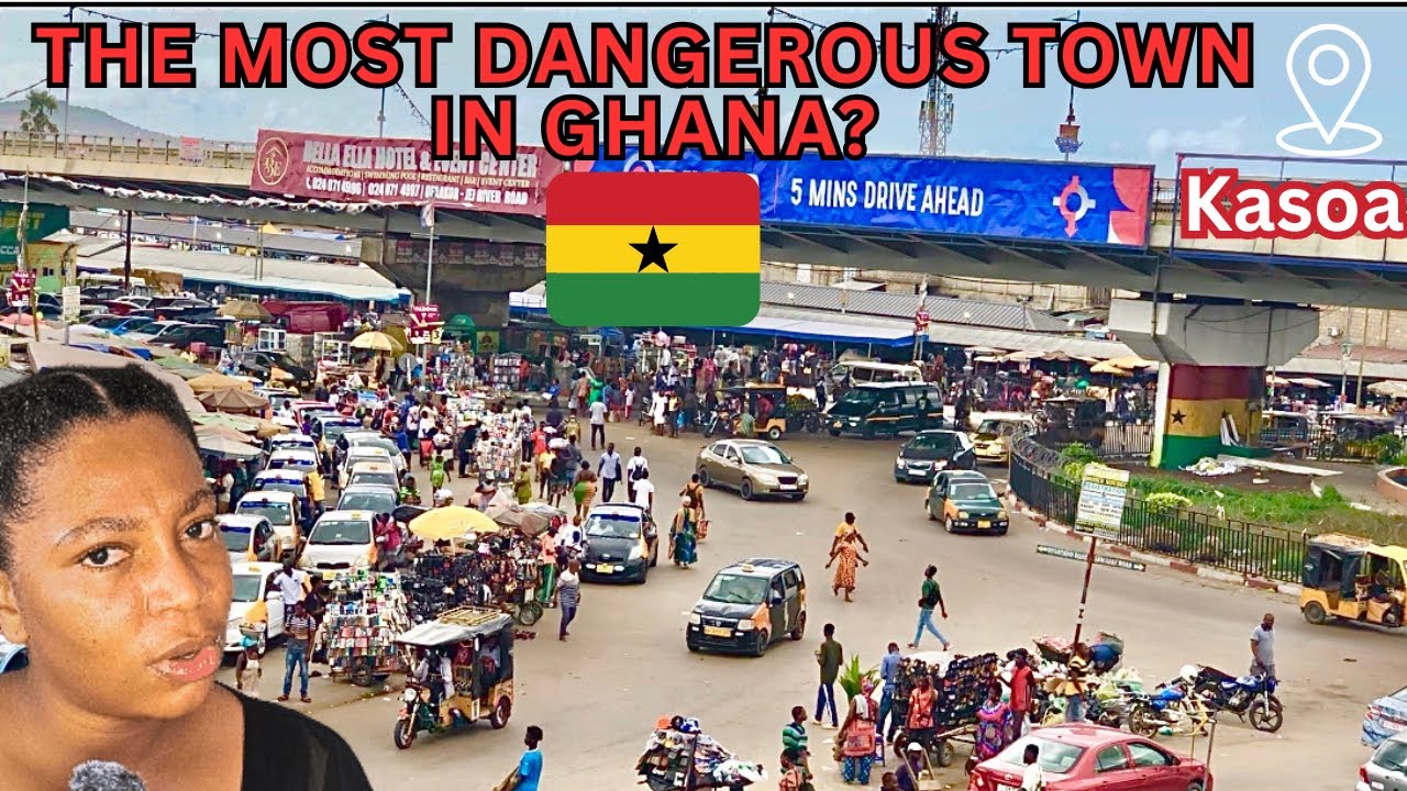 I VISITED THE MOST DANGEROUS TOWN IN GHANA 🇬🇭