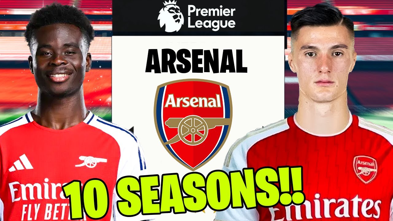 10 Szezonra Az Arsenal Edzője lettem!😱- FC 25