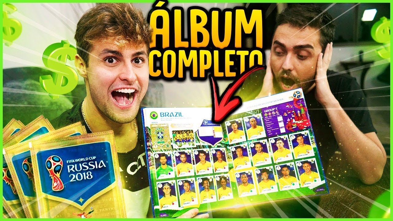 ÁLBUM DA COPA COMPLETO!! ( INCRÍVEL ) [ REZENDE EVIL ]