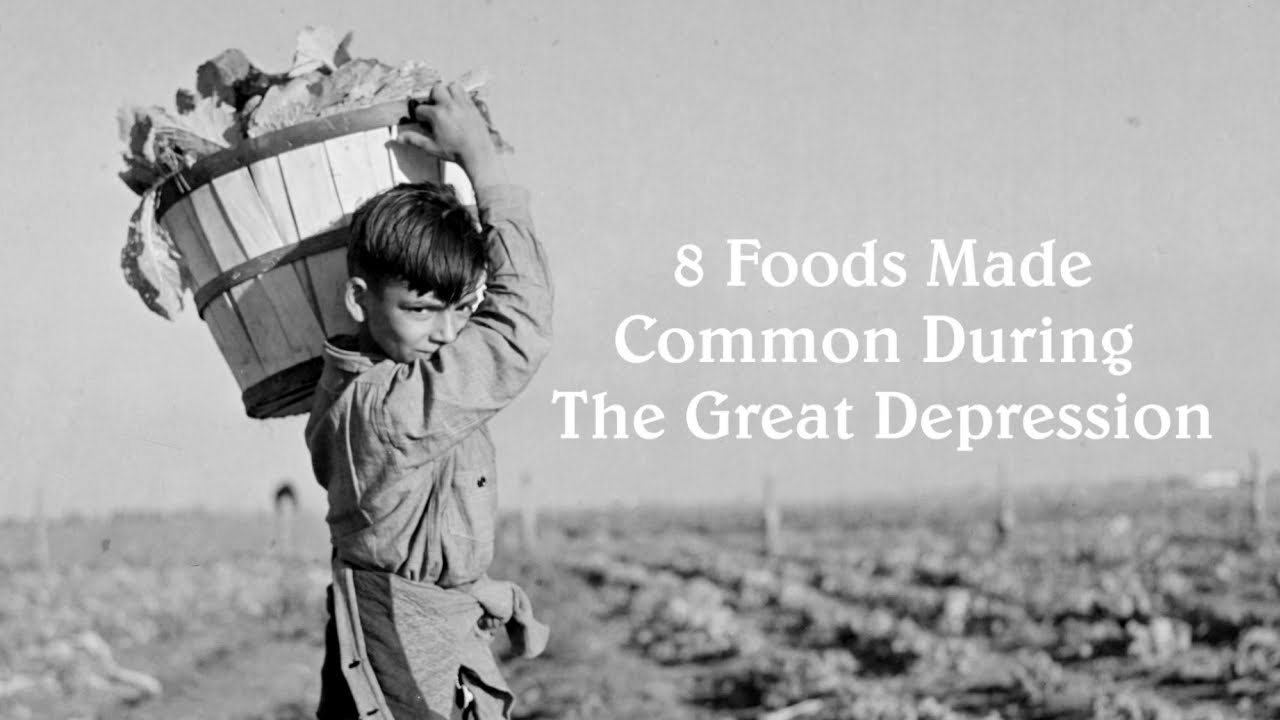 8 Foods Made Common During the Great Depression