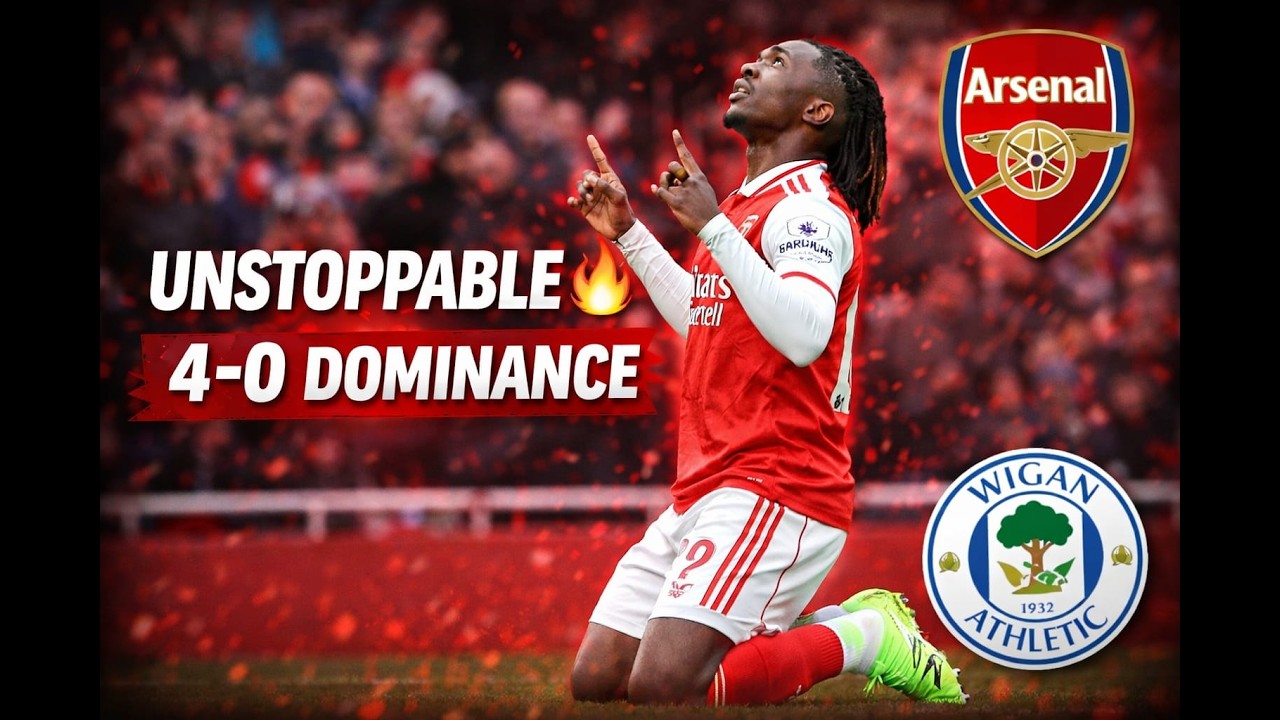 Arsenal 4–0 Win! Eze Masterclass 🔥 Match Review