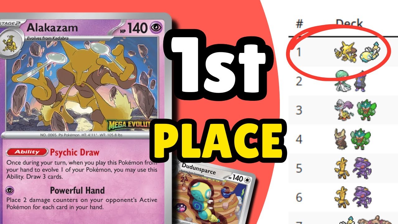 Эта колода Алаказама ПОБЕДИЛА в Японии (Pokemon TCG Mega Evolution)