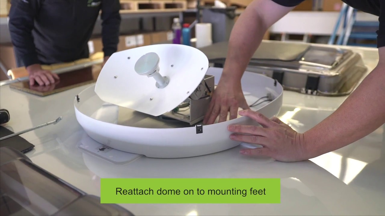 Installing a SatFi UK+ Caravan & Motorhome Satellite Dome