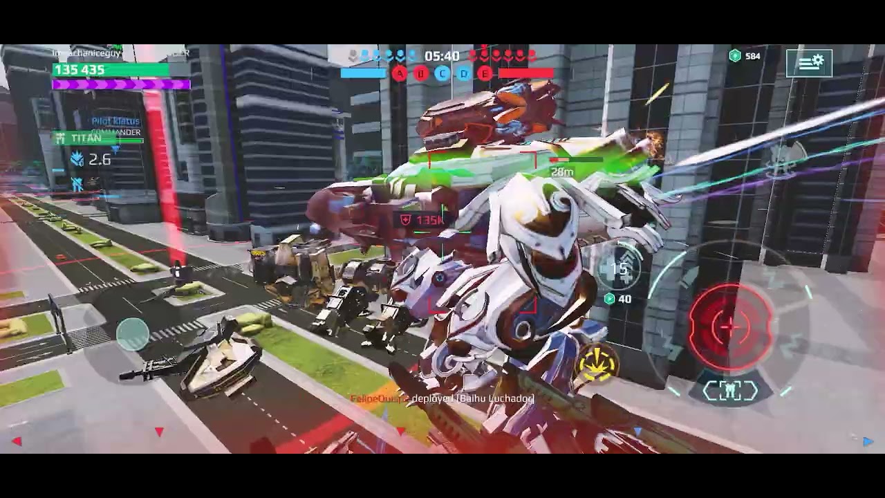 War robots gameplay 3 mauler part 3 I think 