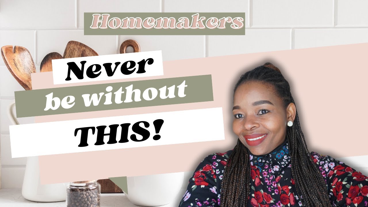 Homemaking encouragement | A day in the life of a christian homemaker|  Always have this!