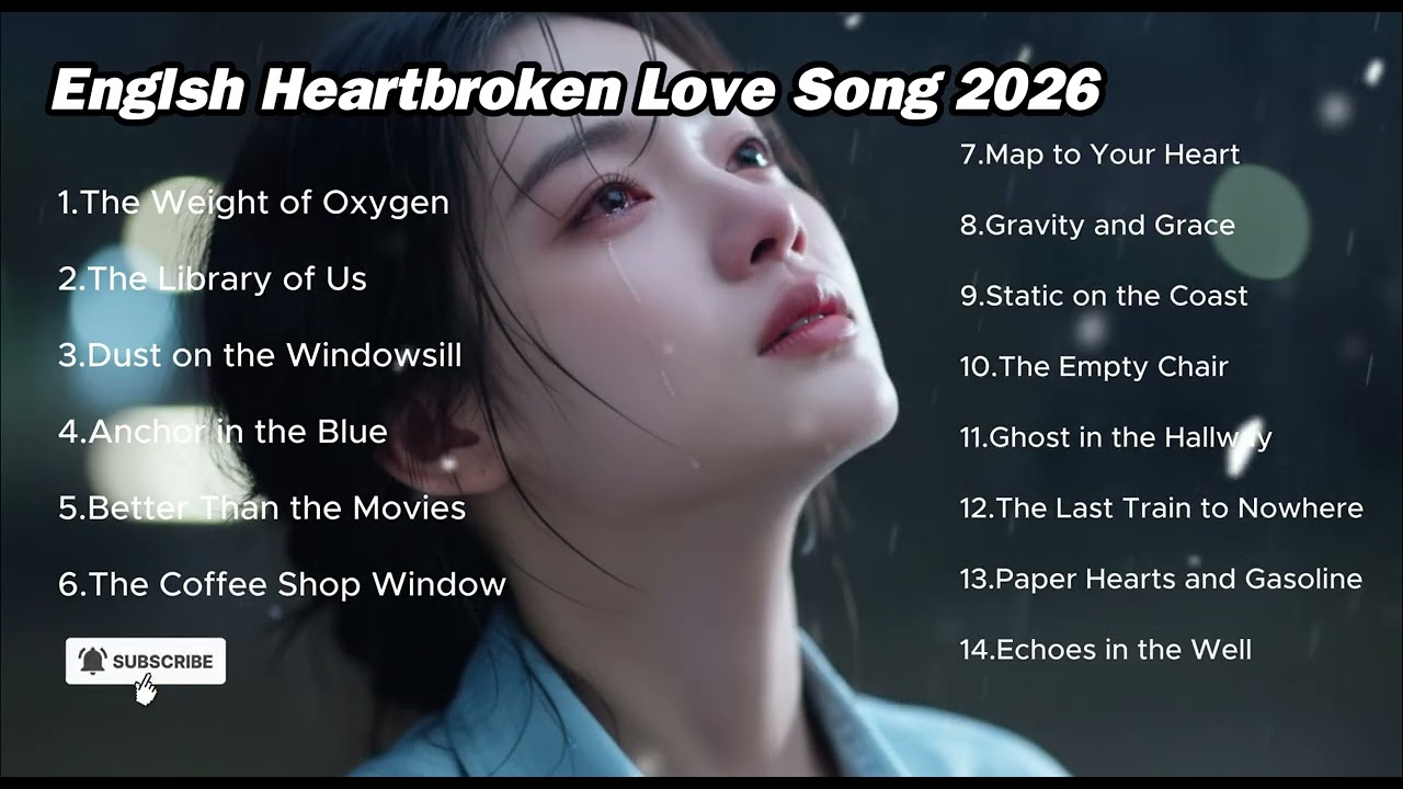 Sad Love Playlist 2026 | Emotional English Ballads | Heartbreak Songs for Deep Feelings