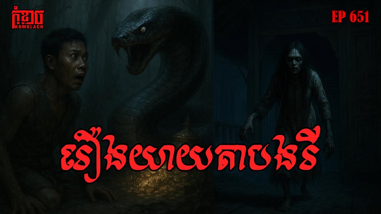 រ៌ឿងយាយតាបងរី | កុំខ្លាច-KOMKLACH | Ghost Stories | និទានរឿងខ្មោច EP651