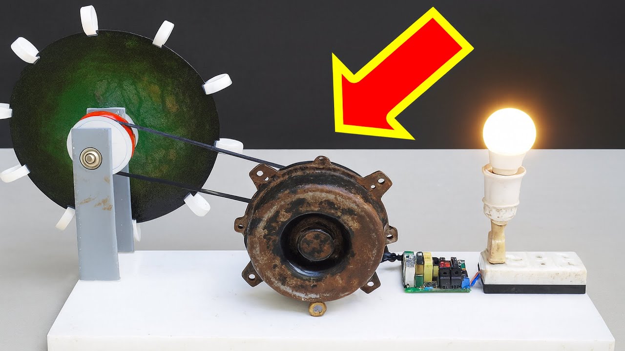 A Simple DIY Generator That Ends Monthly Power Costs