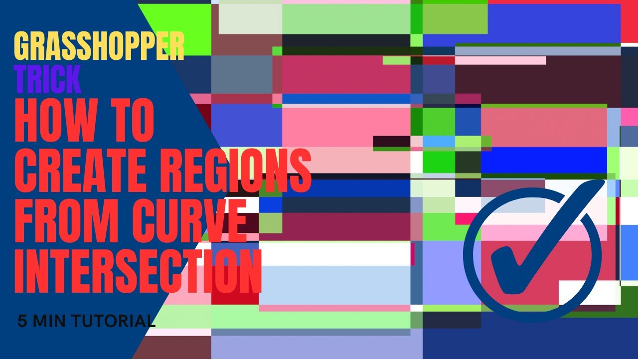 Grasshopper Tutorial: Mastering the Art of Creating Closed Regions from Curve Intersections