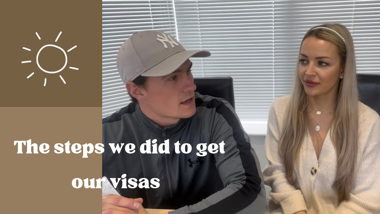 The steps we did to get our visas