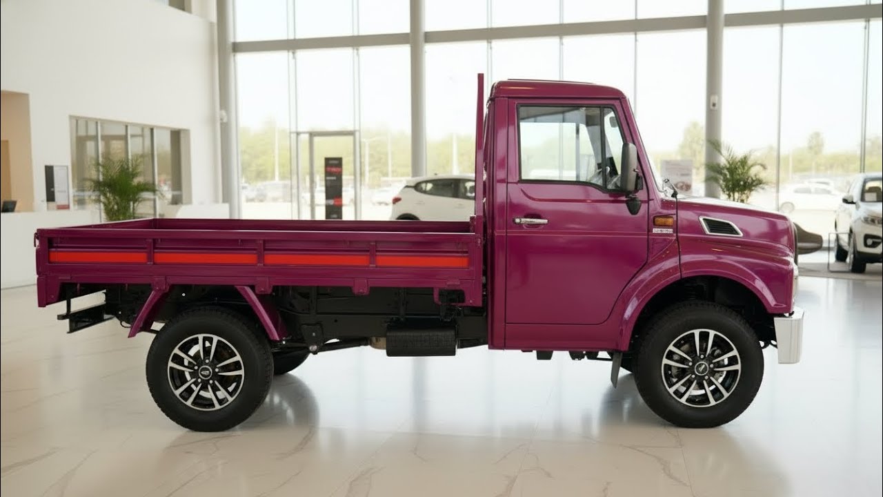 2026 Mahindra Supro Mini Truck Review 🔥 Magenta Color + Red Racing Line  Price, Mileage Loading 🔥😱