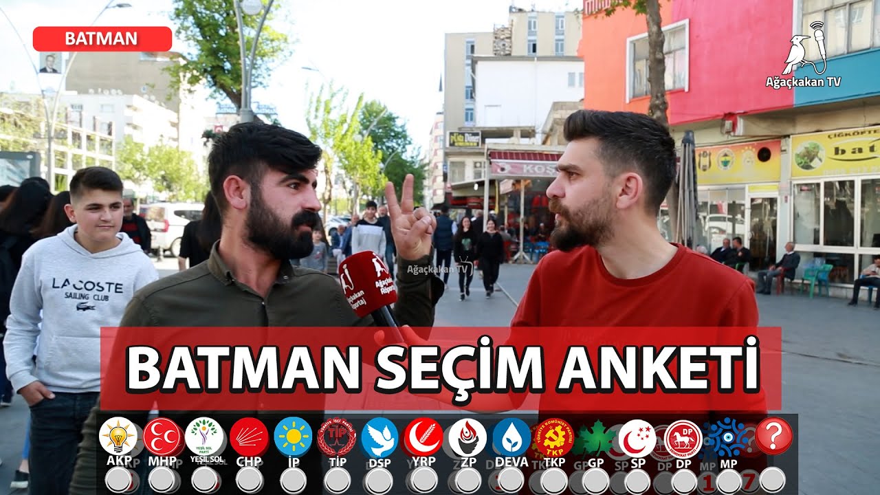 Batman Sayaçlı Seçim Anketi: Açık Ara Fark!