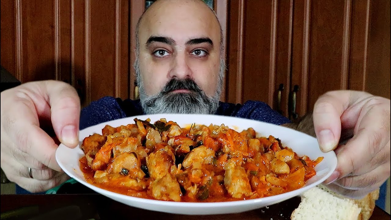 ВКУСНЕЙШИЙ ГУЛЯШ!!! В РОТ КОПЫТА ЁЖИКА... | Жру.ру#194 | MukBang ASMR Eating Slurp