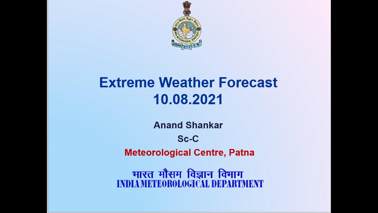Special Weather Bulletin 10 08 2021