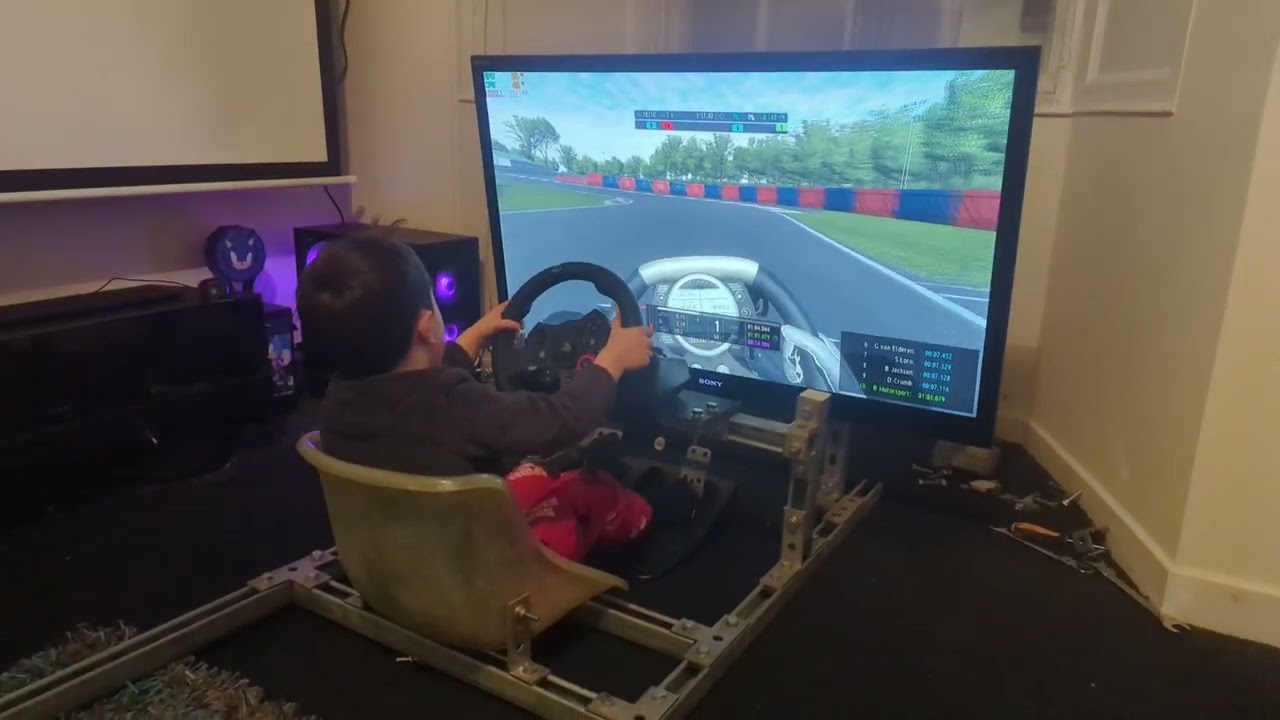 Hayden Baillie simulator practice larkhall
