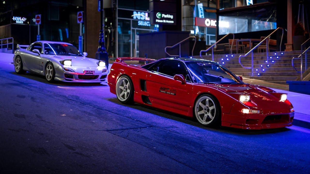 Midnight Run Halifax: NSX x RX7 - [4K]