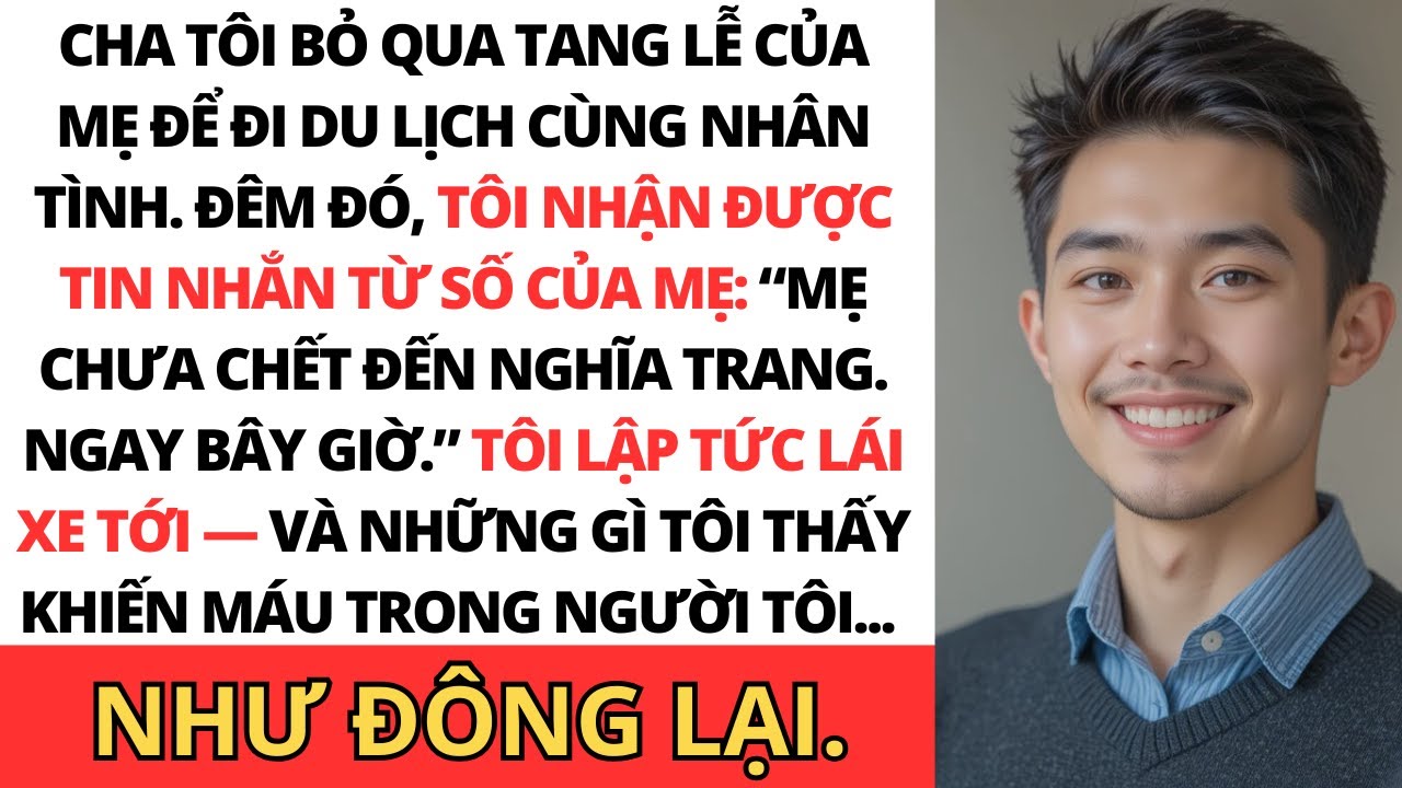 Cha t&ocirc;i bỏ qua tang lễ của mẹ để đi du lịch c&ugrave;ng nh&acirc;n t&igrave;nh &mdash; nhưng chuyện xảy ra đ&ecirc;m đ&oacute; th&igrave;&hellip;