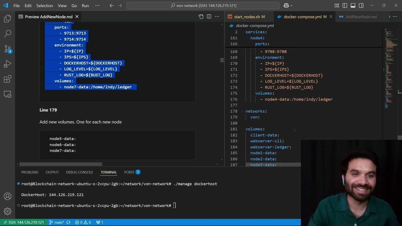 Hyperledger Indy Network Setup | Add New Nodes to the Network with Docker | Hands-on Tutorial