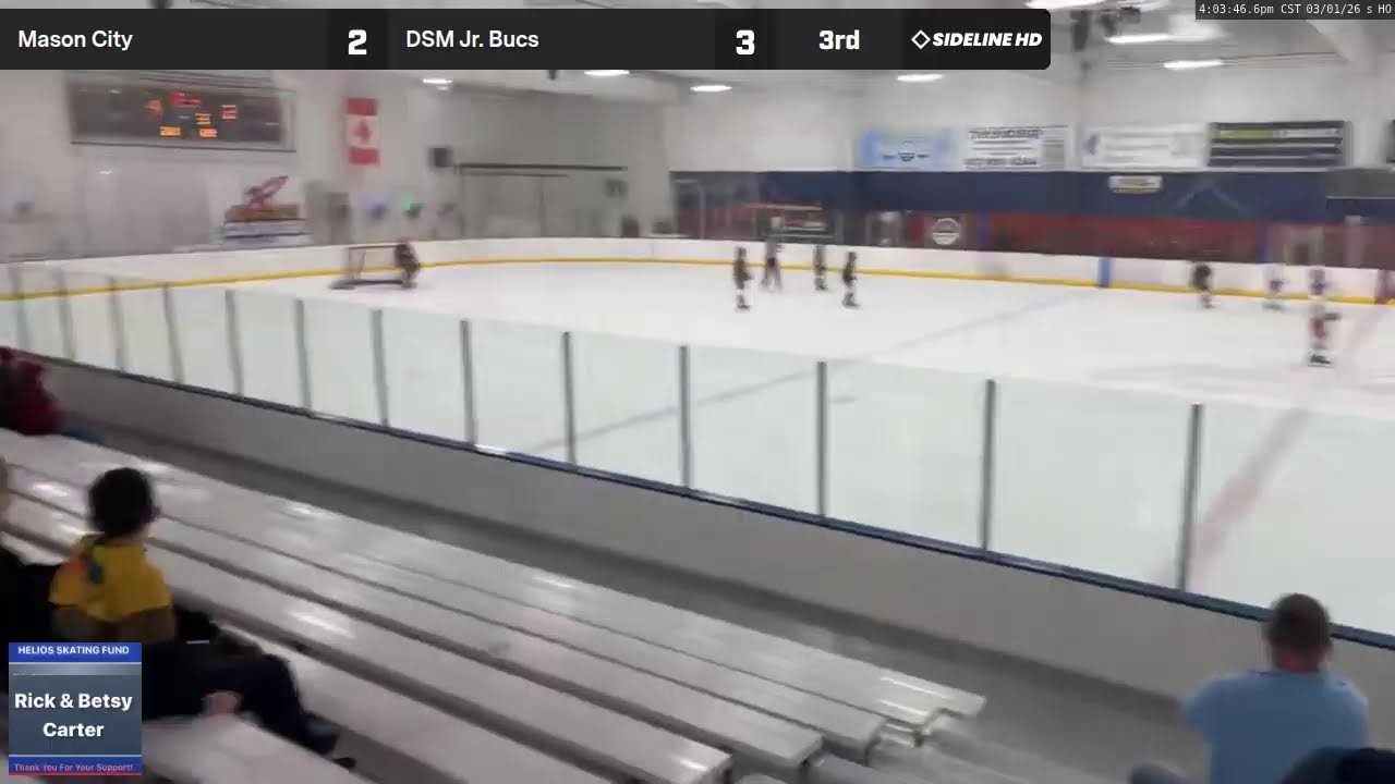 DSM Jr. Bucs vs. Mason City (2026.03.01)