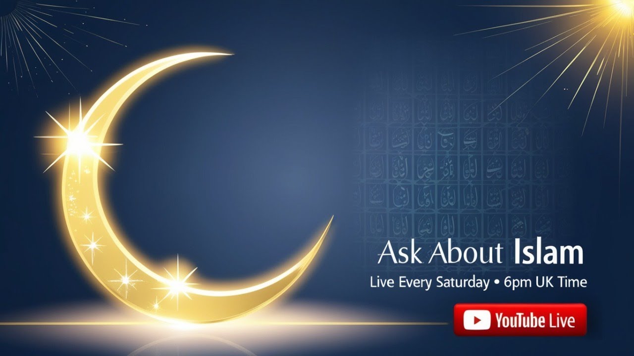 Ask a Muslim with live Q&A.