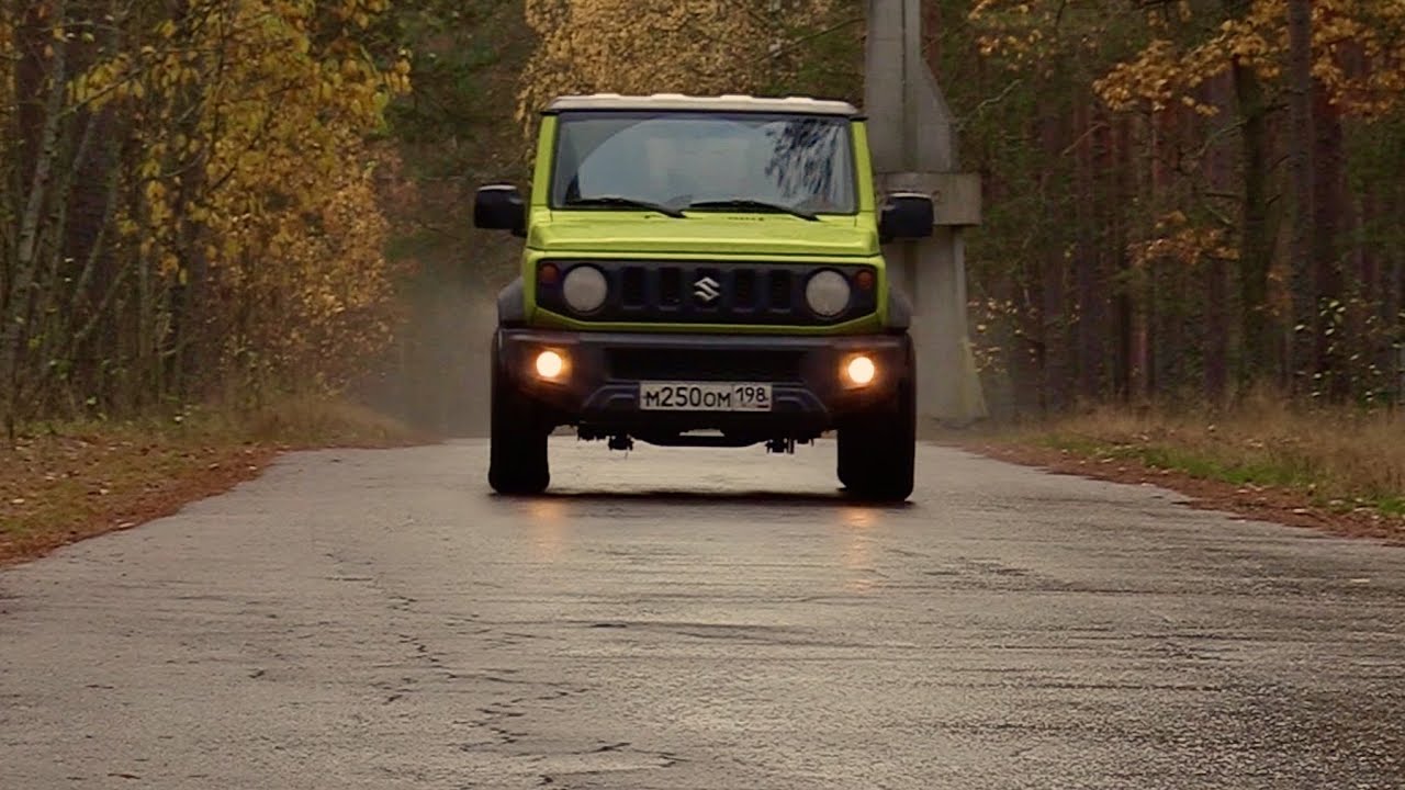 Установка пружин H&R -45 mm на Suzuki Jimny JB74