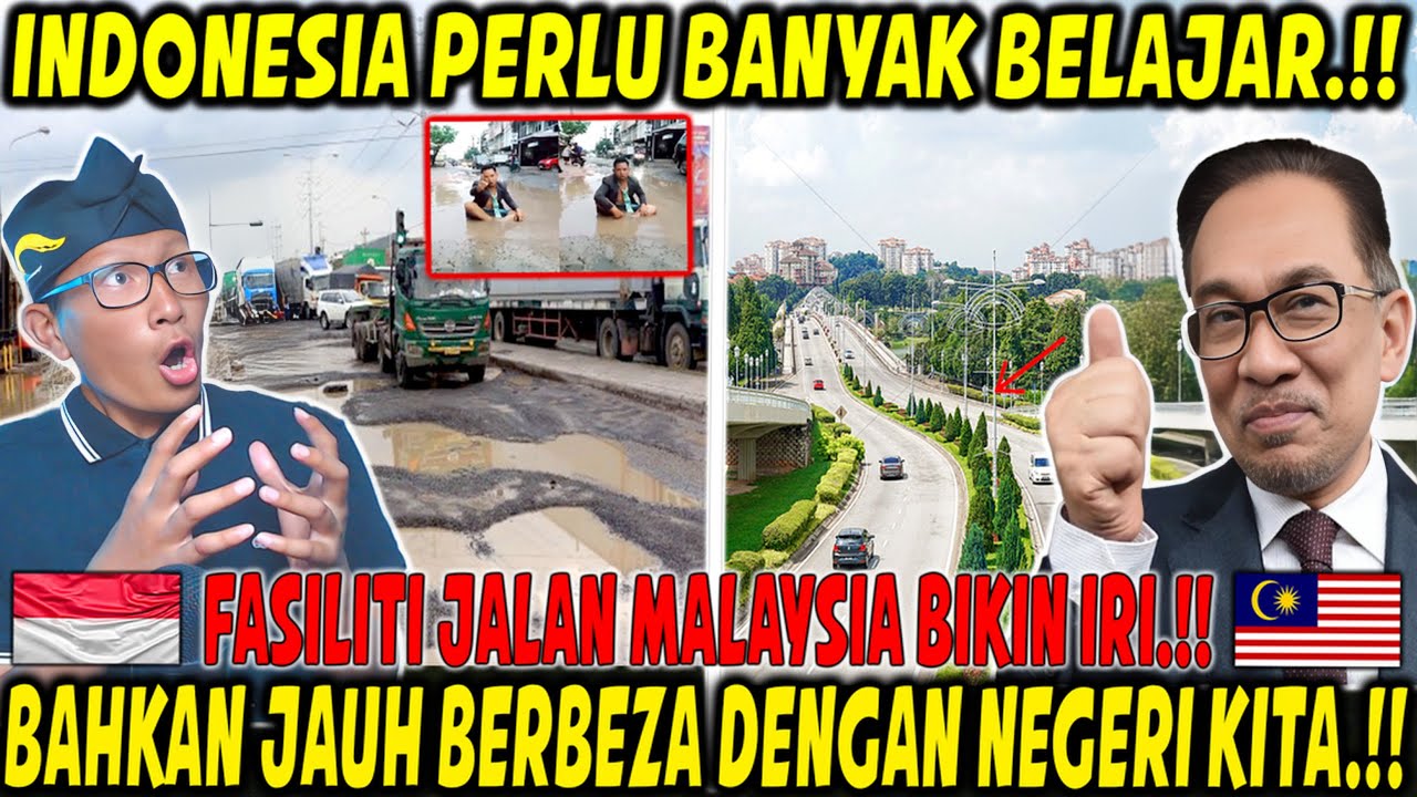 INILAH SEBAB MALAYSIA JADI NEGARA MAJU‼️ JALAN RAYA TERATUR, TANPA PUNGLI, TANPA LUBANG‼️